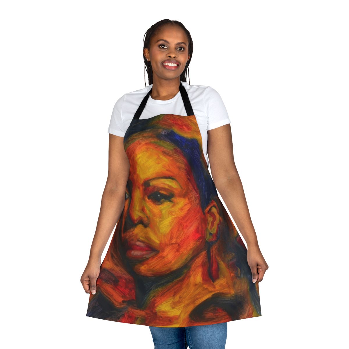 Nina Simone Apron Featuring "I Put a Spell on You" Lyrics