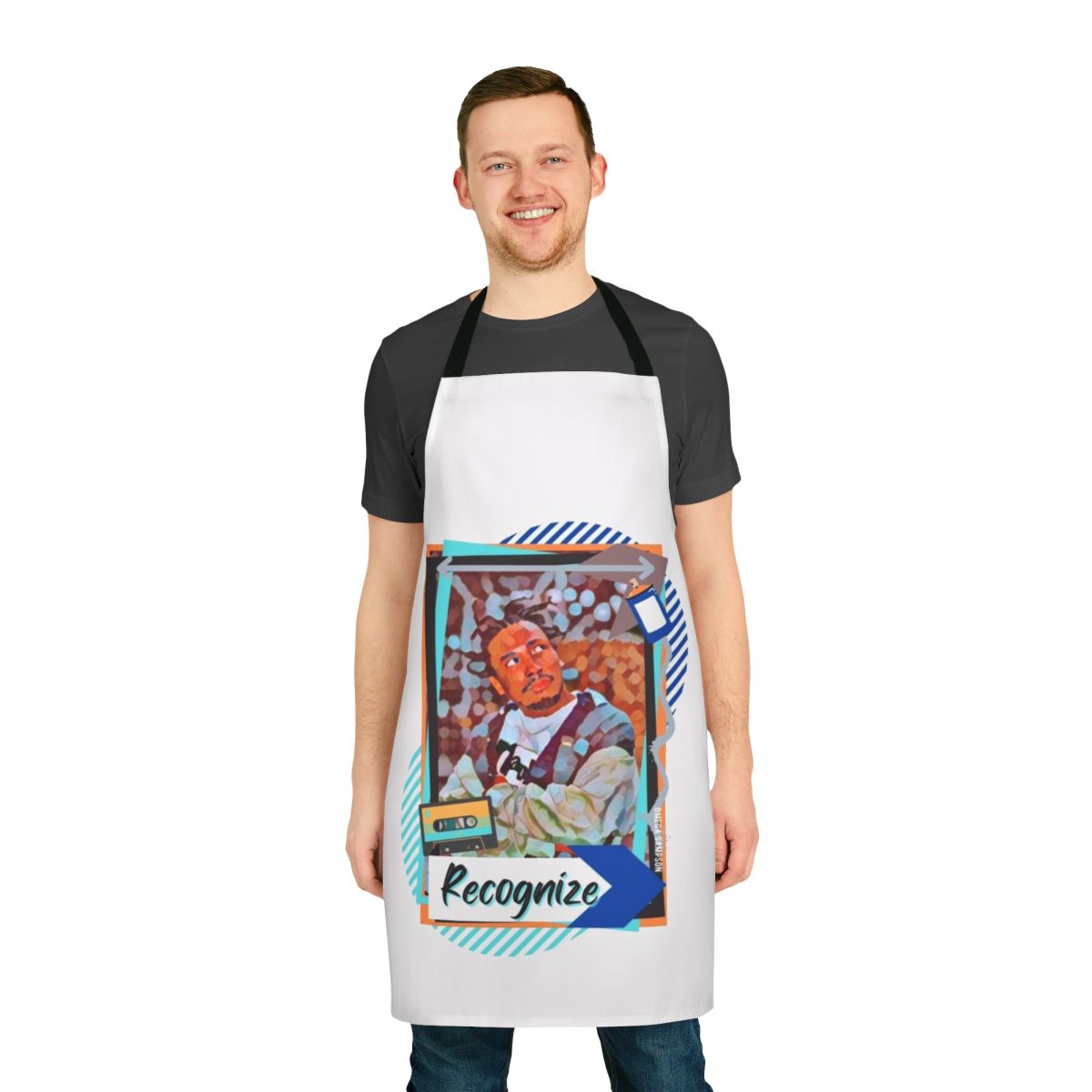 Apron featuring the image and name of the iconic rapper Ol' Dirty Bastard