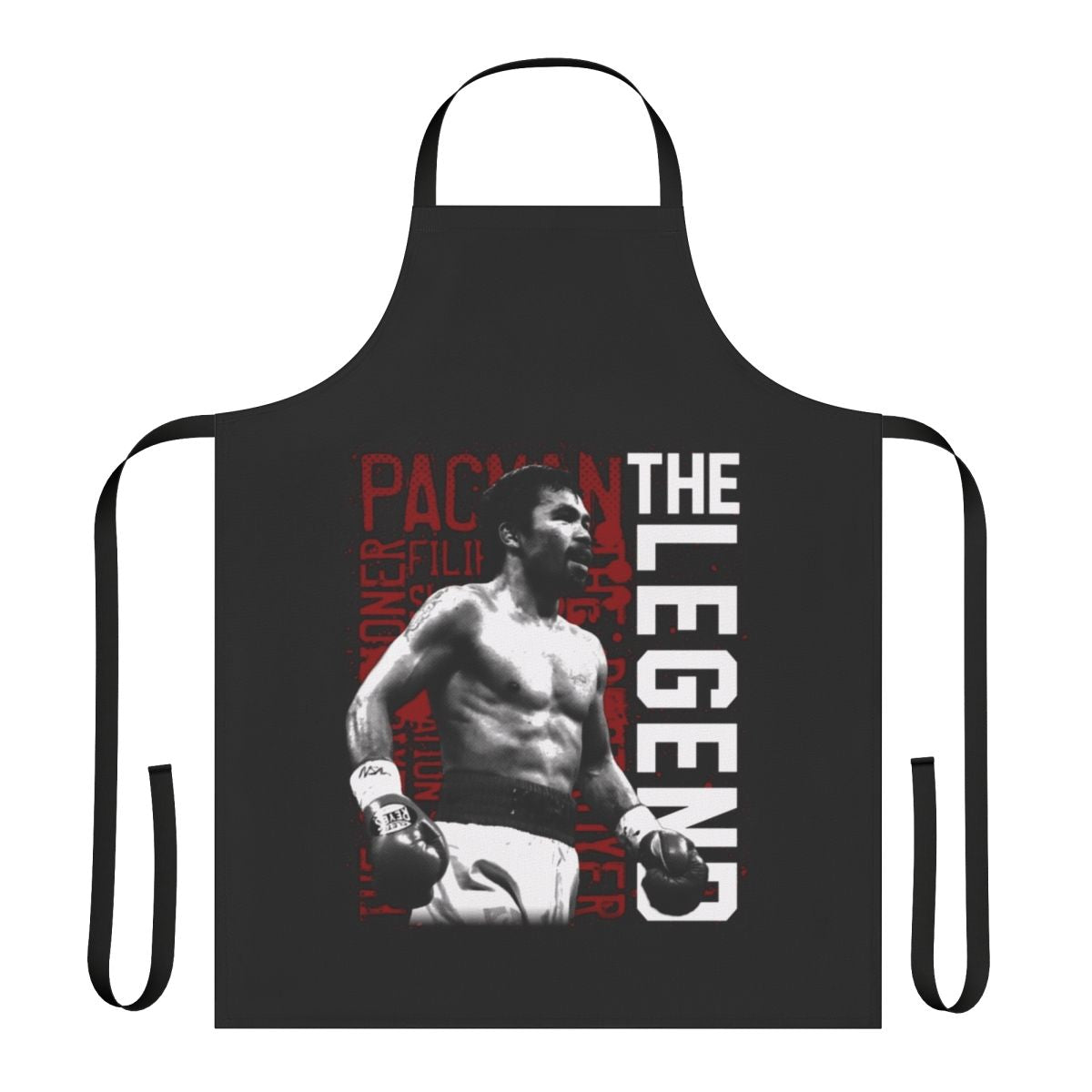 Manny Pacquiao inspired apron with sun and stars design