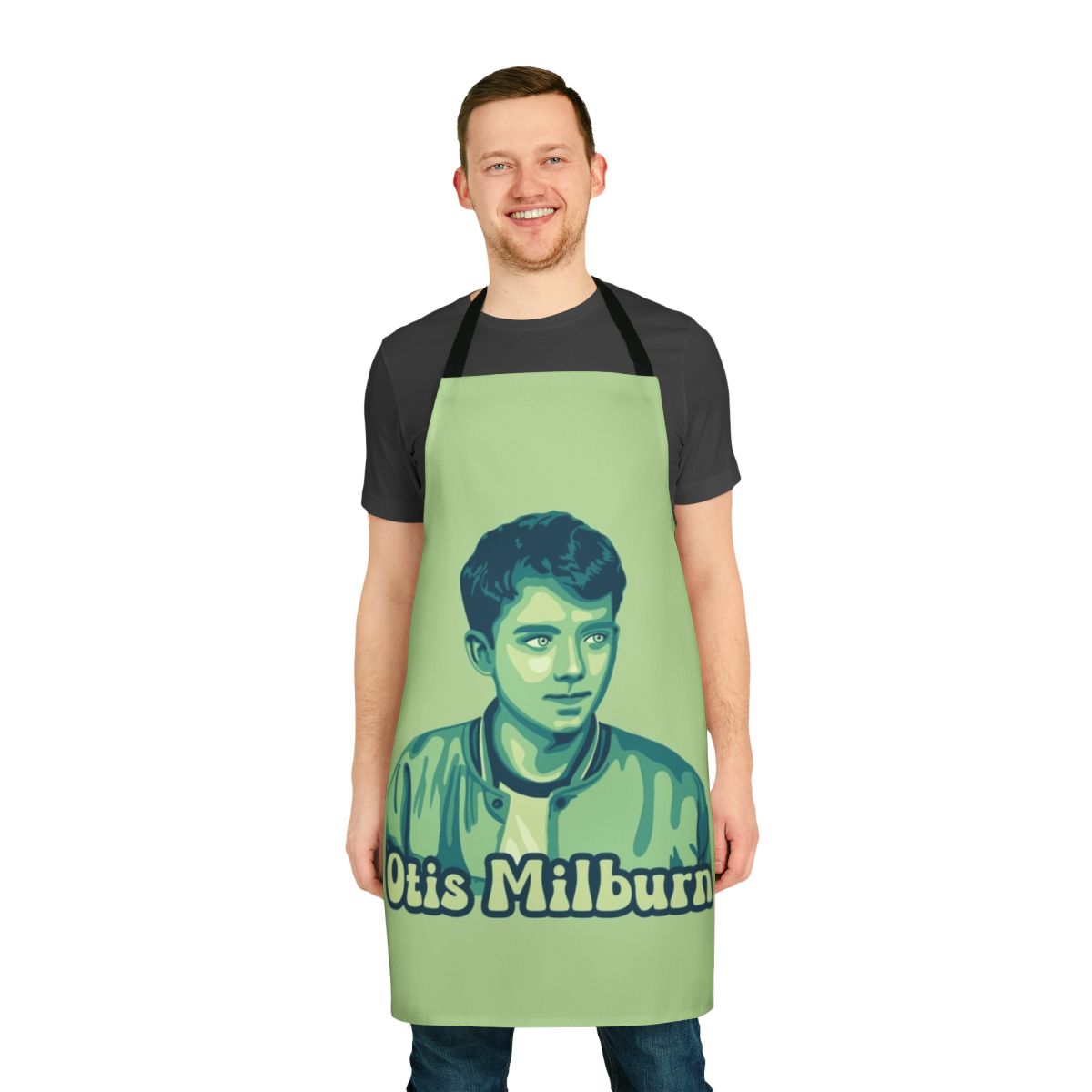 Sex Education Themed Apron with Otis Milburn Design