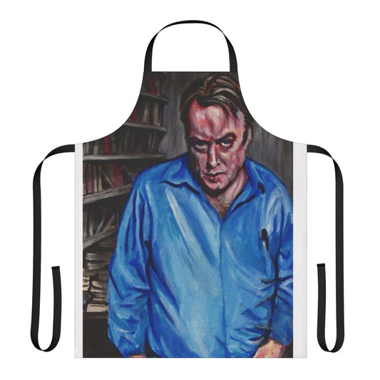 Christopher Hitchens inspired apron for skeptics and atheists