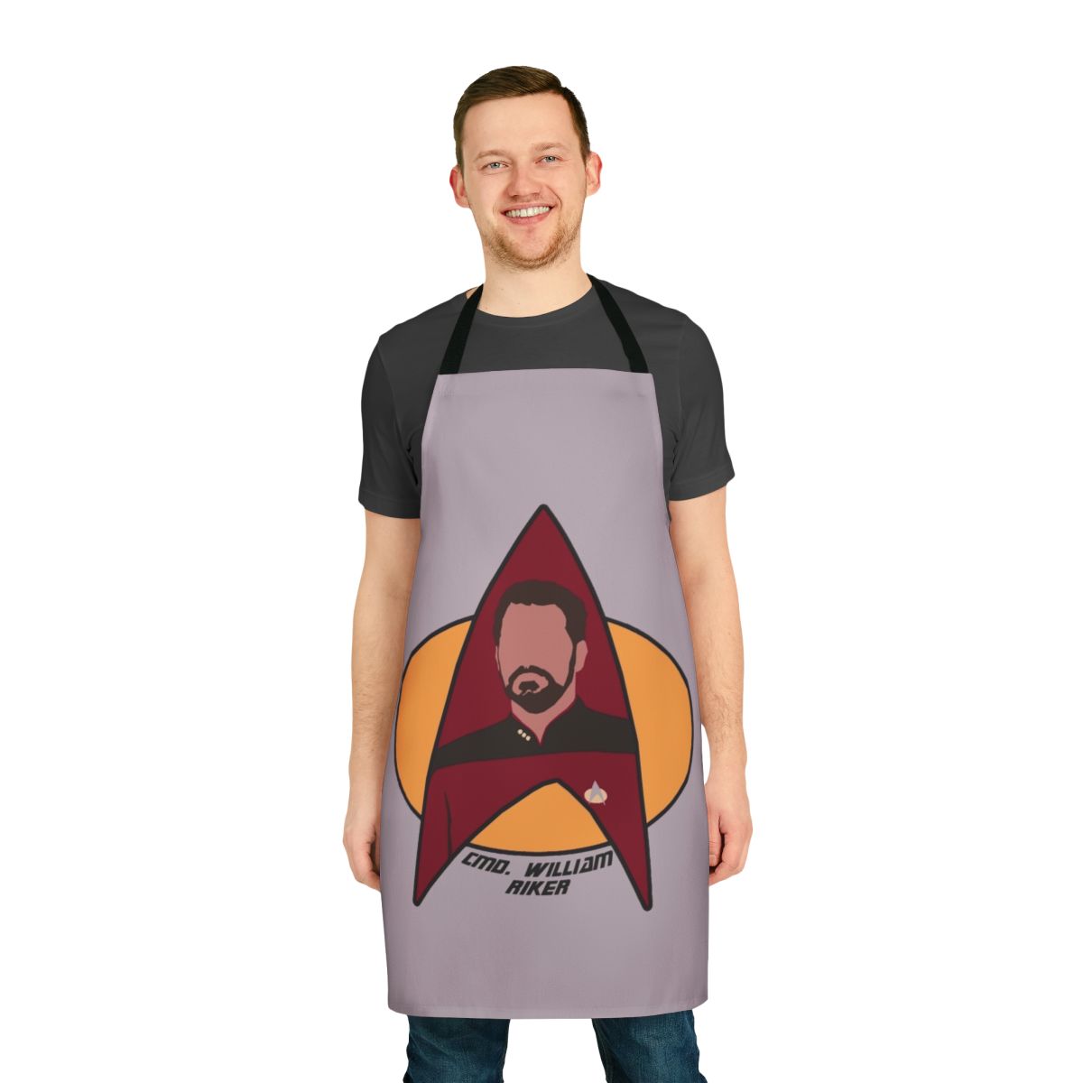 Commander Riker Apron - Inspired by Star Trek: The Next Generation