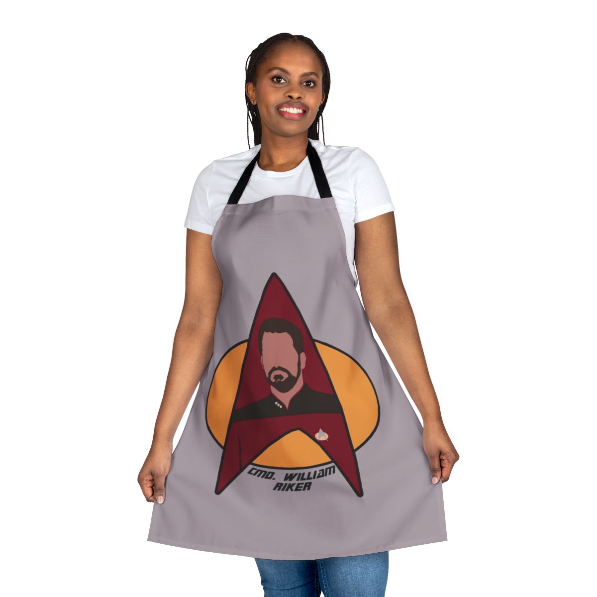 Commander Riker Apron - Inspired by Star Trek: The Next Generation