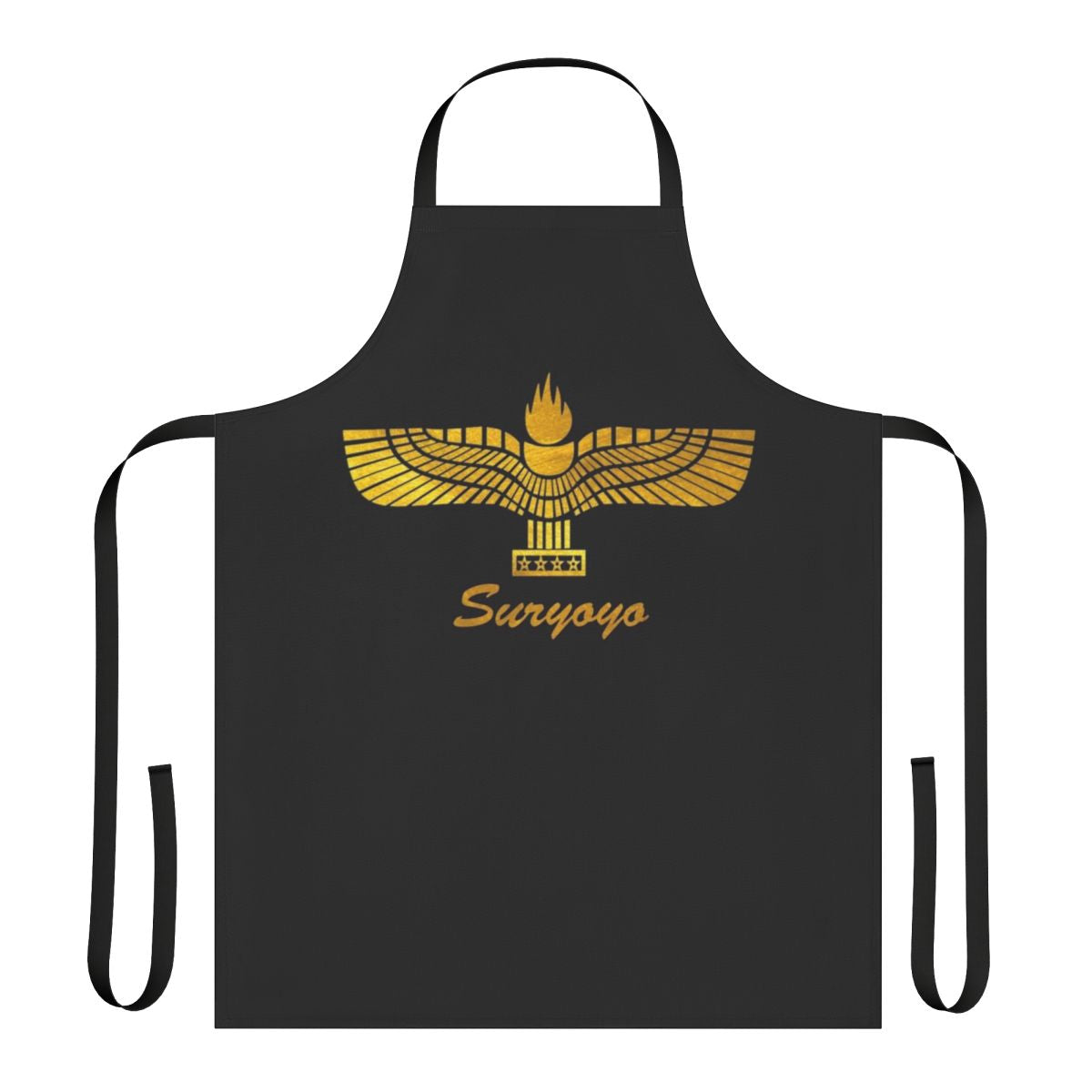 "Suryoyo Logo Apron - Honoring Aramean Heritage"