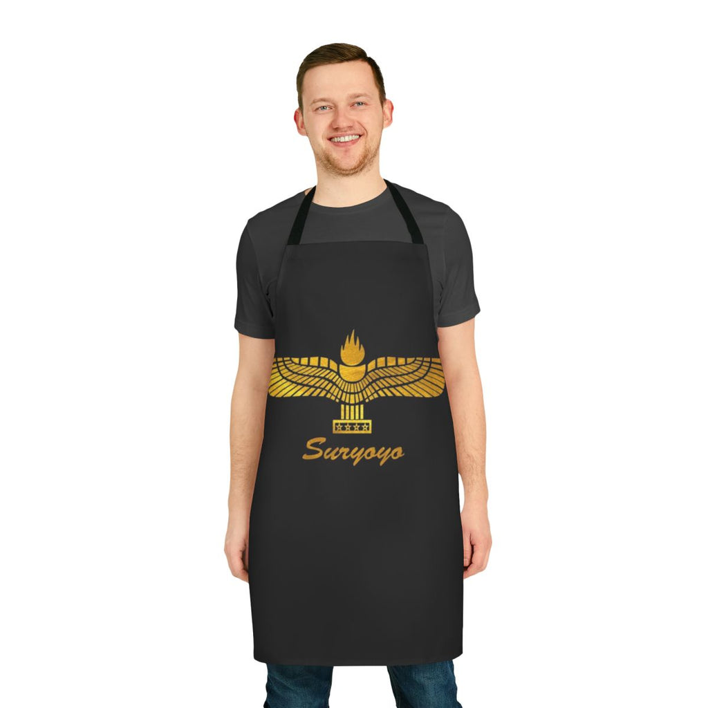 "Suryoyo Logo Apron - Honoring Aramean Heritage"
