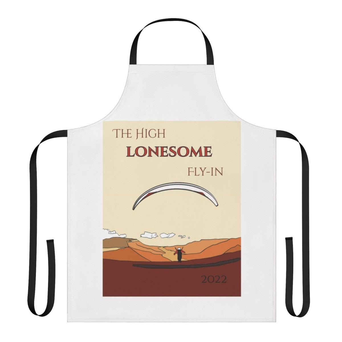 Paraglider apron featuring the 2022 High Lonesome Fly In event