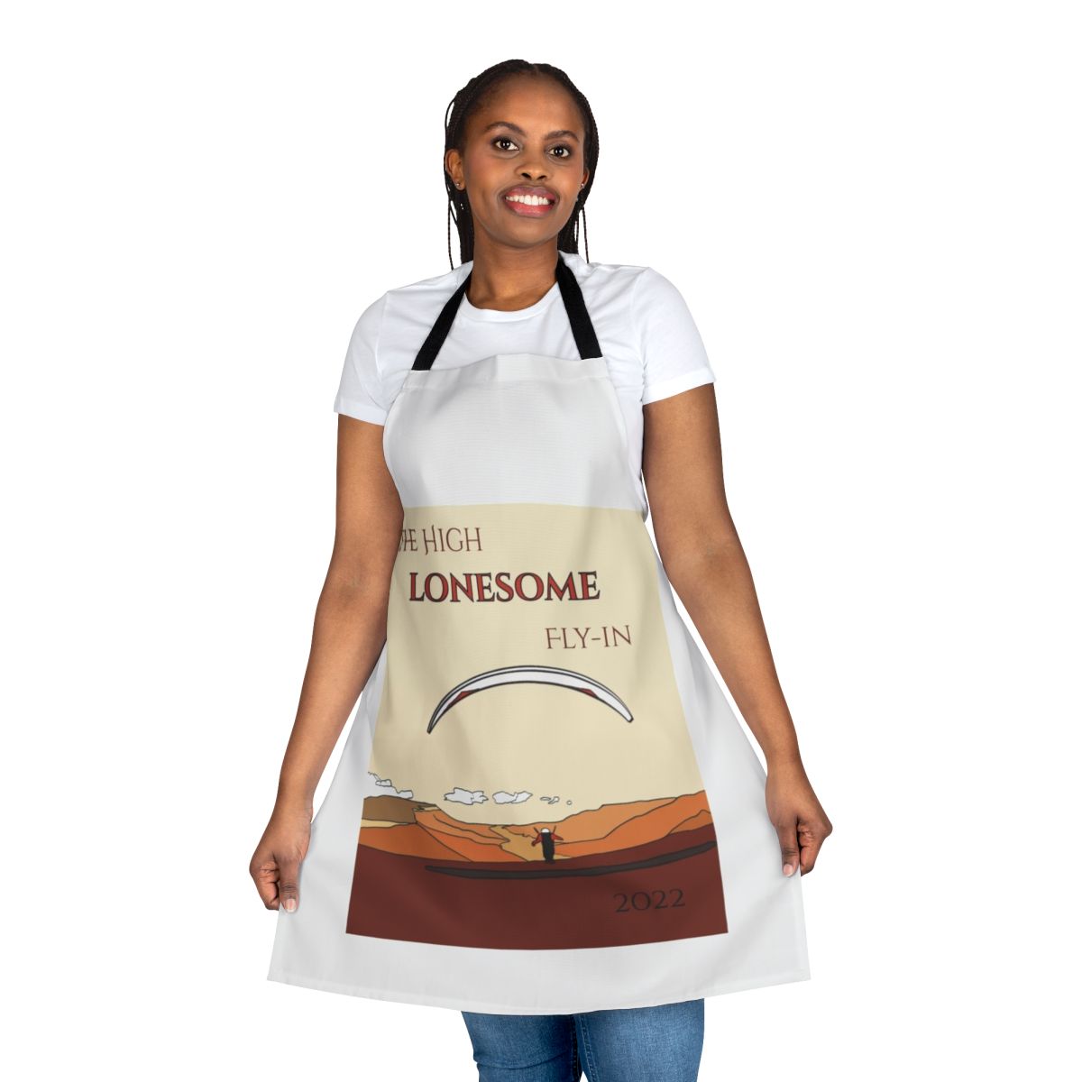 Paraglider apron featuring the 2022 High Lonesome Fly In event
