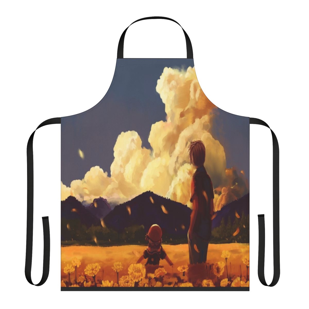 Clannad Anime-Inspired Apron featuring the Dango Family