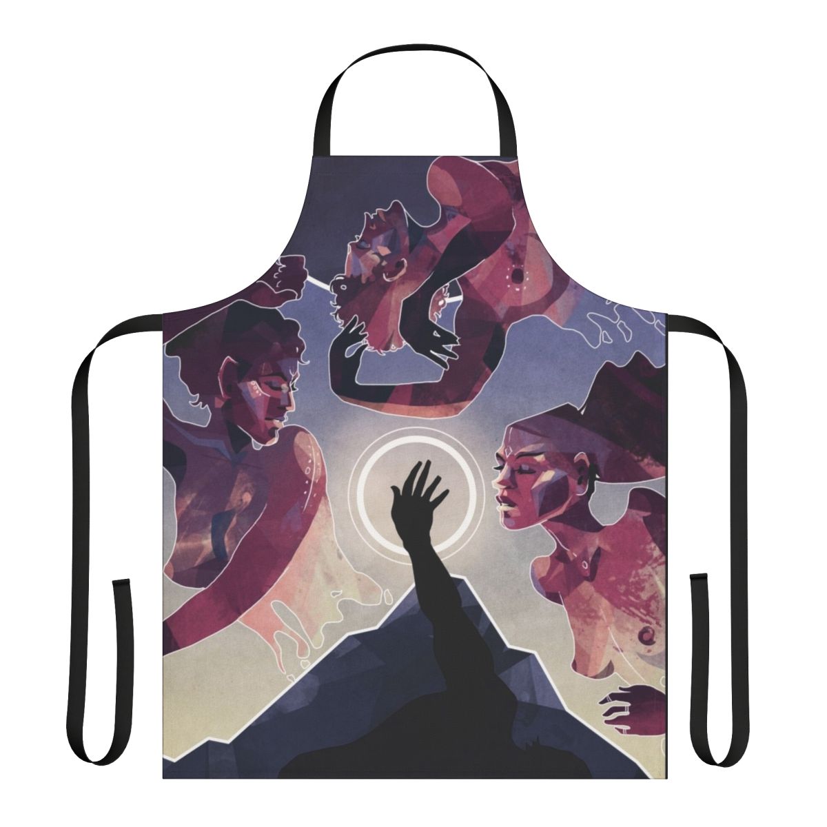 Stylish apron featuring the "Das Rheingold" opera design