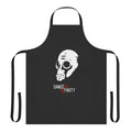 An apron featuring a quote from the film "Dead Man's Shoes" directed by Shane Meadows.