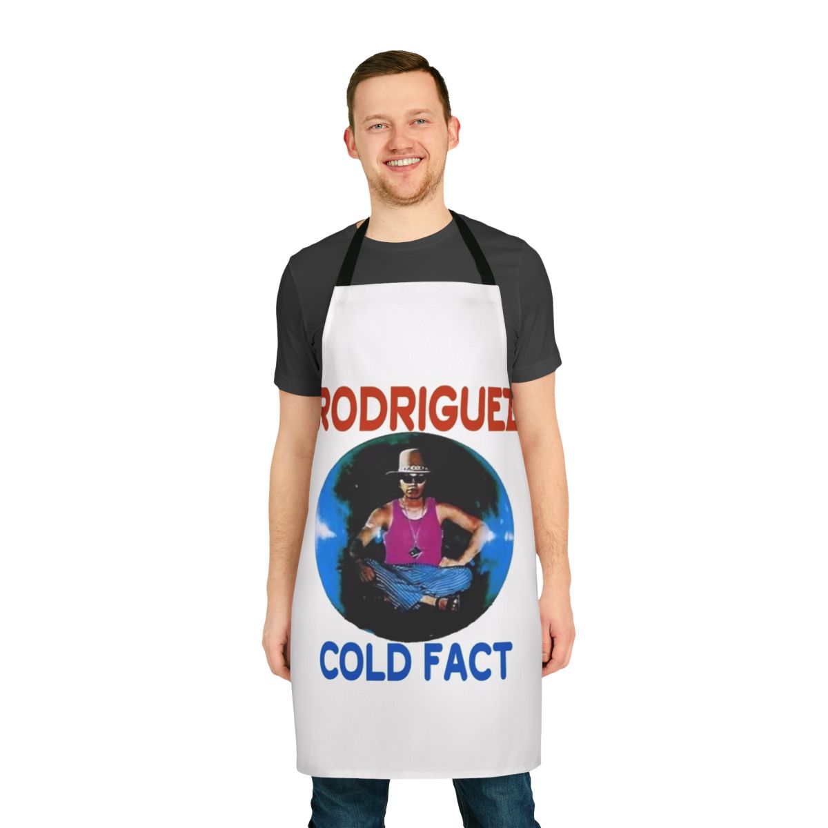 Sixto Rodriguez Apron - Celebrate the Iconic Hispanic Singer and Artist