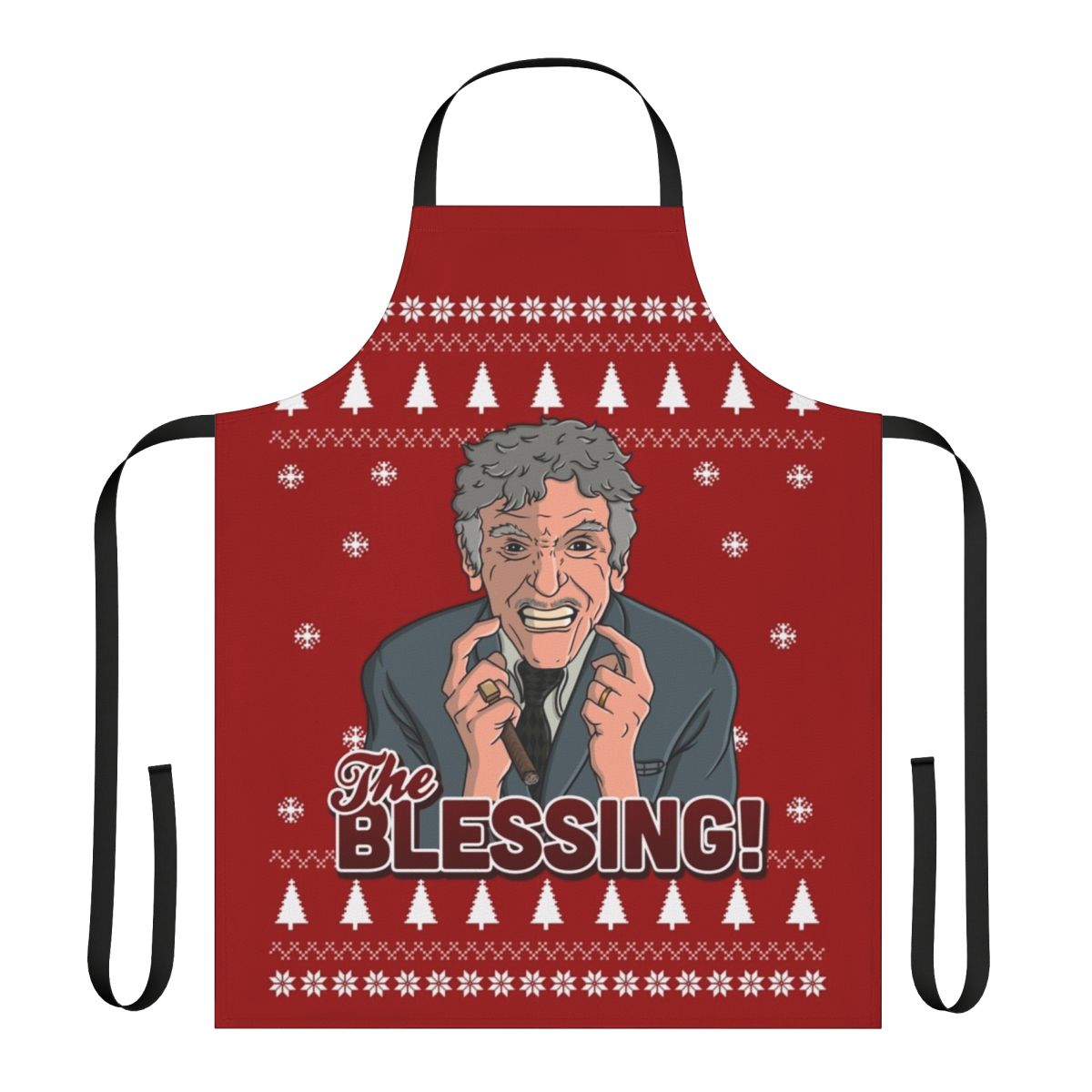 The Blessing Apron featuring the Griswold family from National Lampoon's Christmas Vacation