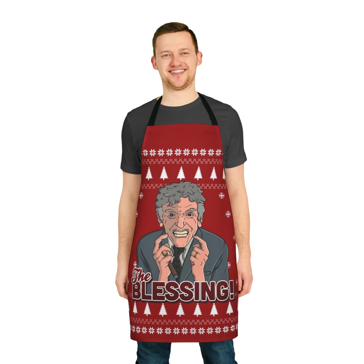 The Blessing Apron featuring the Griswold family from National Lampoon's Christmas Vacation