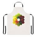 Apron featuring the James Webb Space Telescope and cosmic imagery