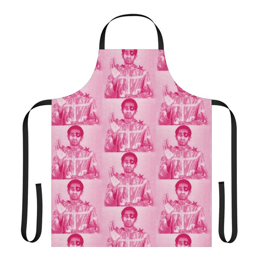 Jazz piano apron featuring the legendary James Booker