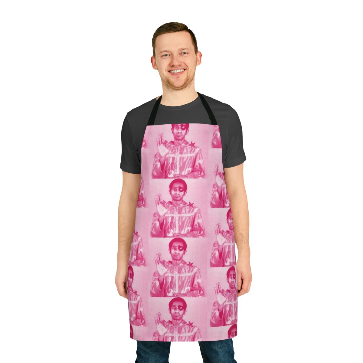 Jazz piano apron featuring the legendary James Booker