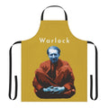 Stylish apron featuring the name and image of British composer Peter Warlock