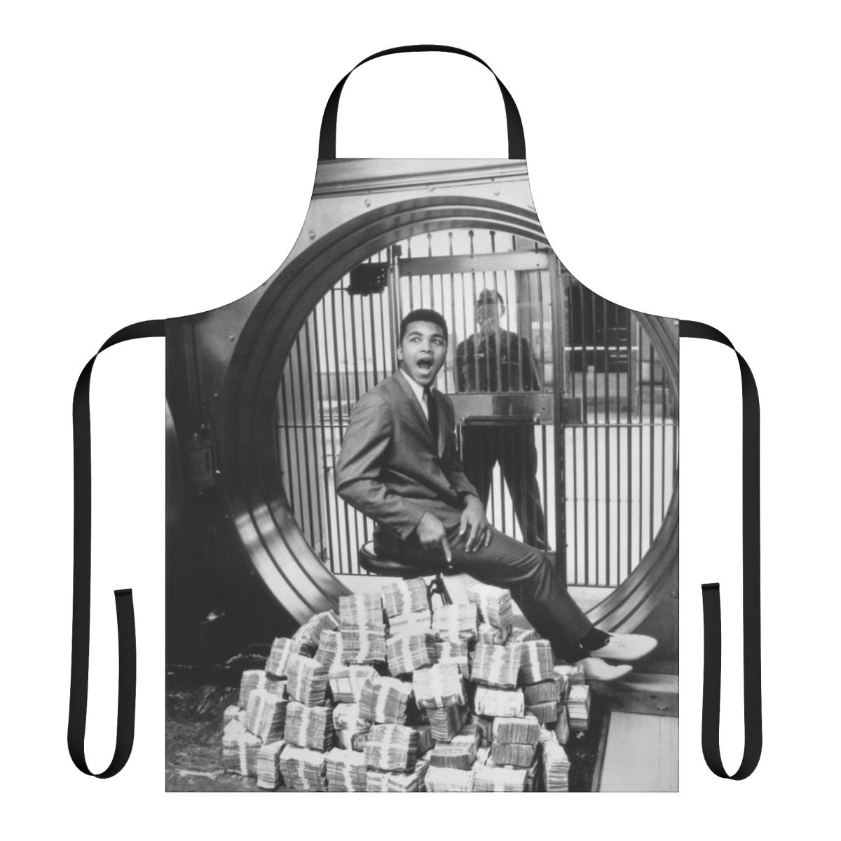 Muhammad Ali Inspired Apron with Butterfly Design