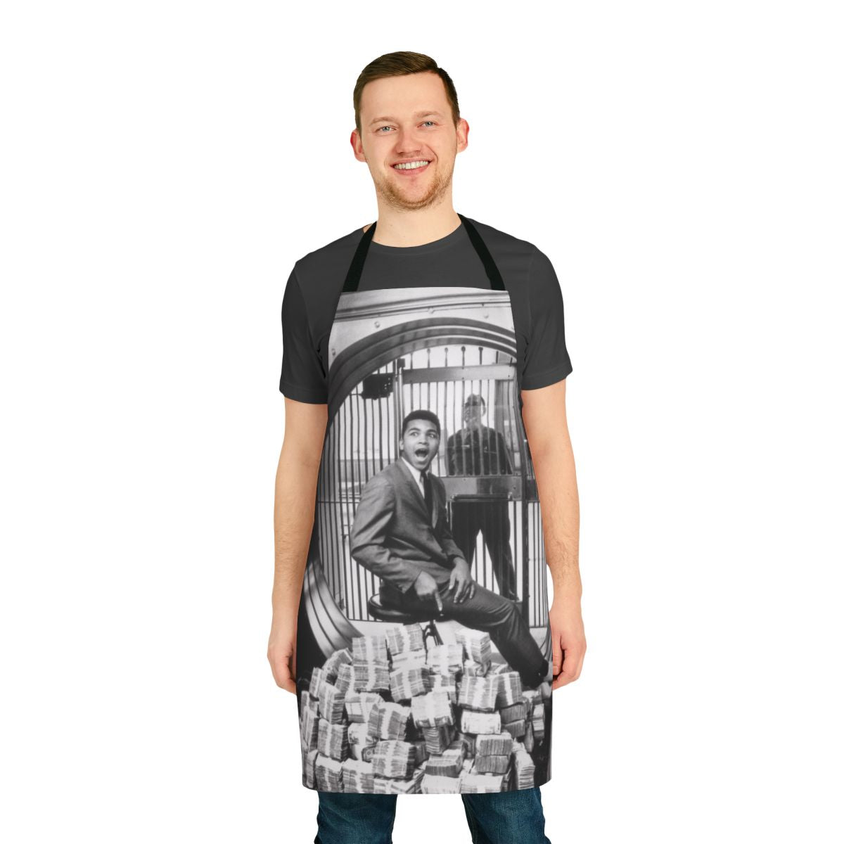 Muhammad Ali Inspired Apron with Butterfly Design