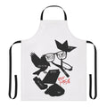 An apron featuring the Losers Club from Stephen King's IT, with text, character elements, and a horror-inspired design.