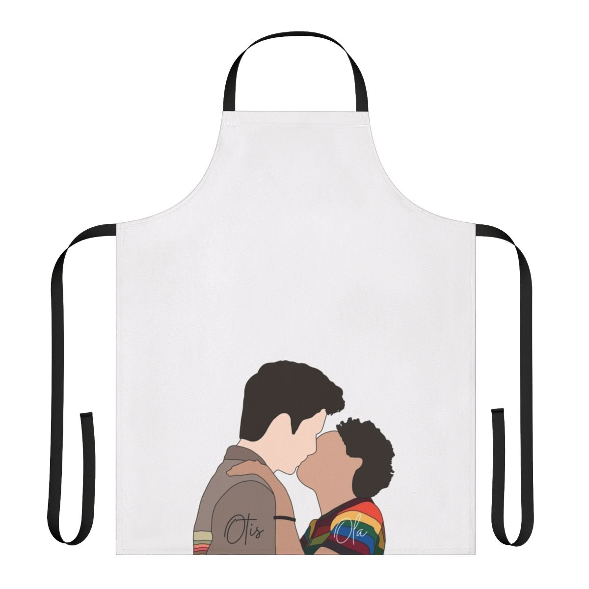 Sex Education Inspired Apron Featuring Otis and Maeve