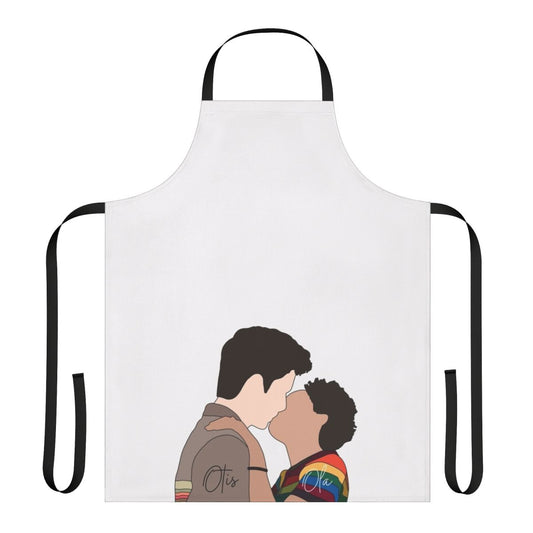 Sex Education Inspired Apron Featuring Otis and Maeve