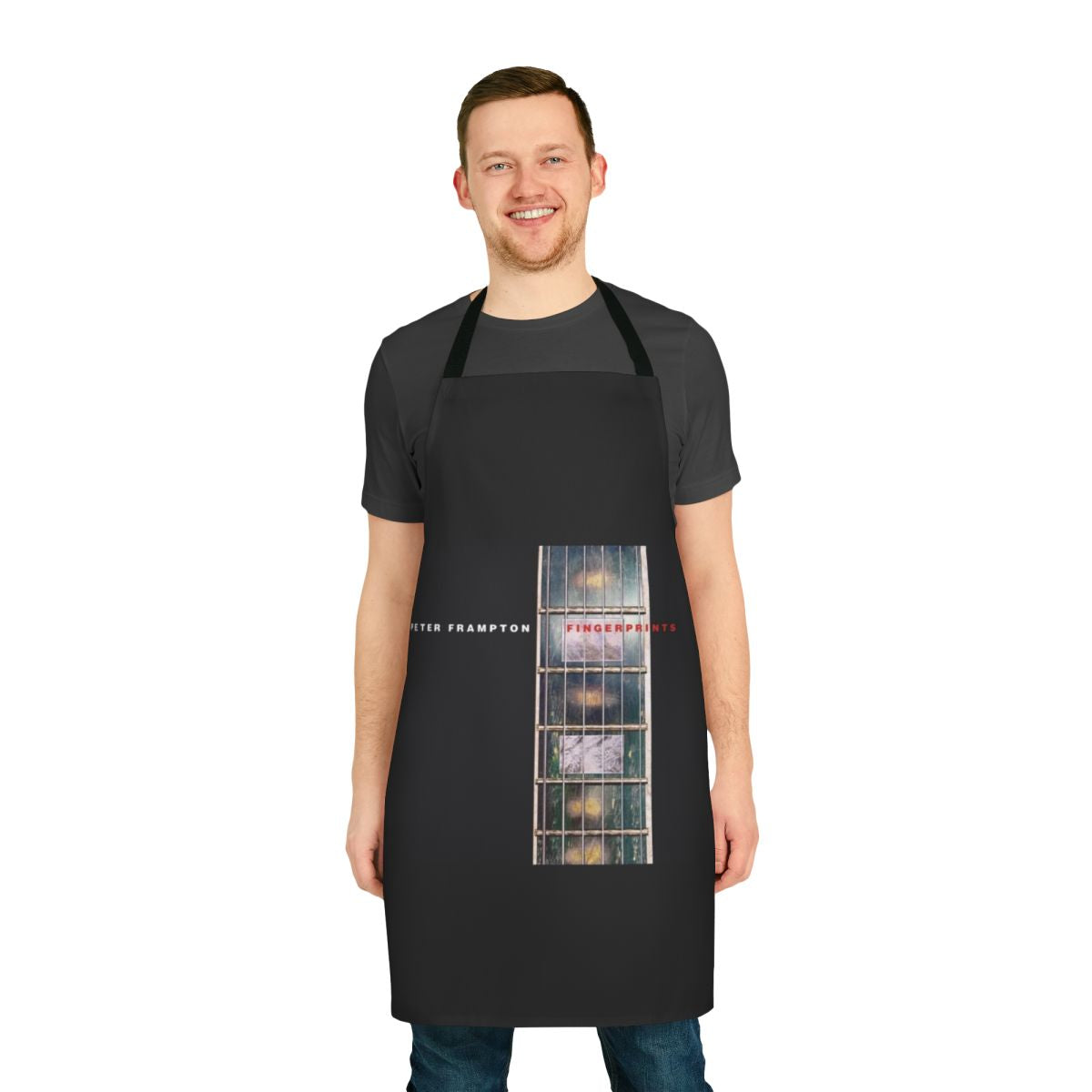 Peter Frampton Fingerprints Apron - Stylish Apron for Music Fans