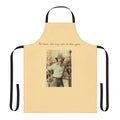 Vintage-inspired apron featuring the iconic album cover art of Paul Simon's "Still Crazy After All These Years"