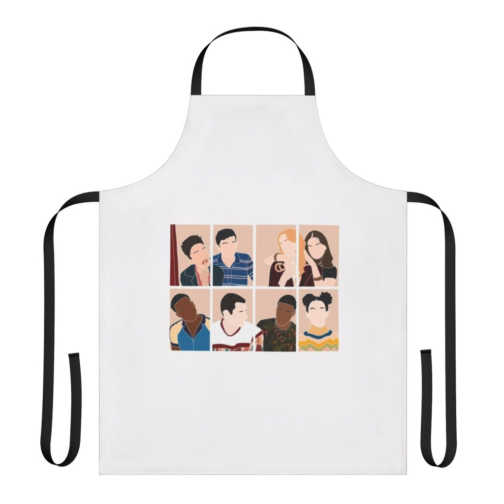 Sex Education Cast Apron featuring Maeve Wiley and Otis Milburn