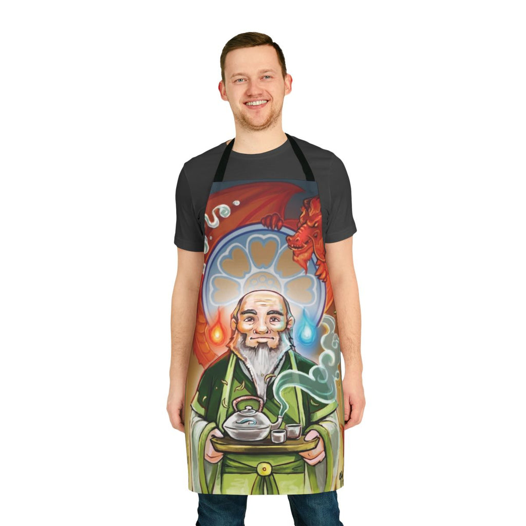 A high-quality apron featuring the iconic dragon design from Avatar: The Last Airbender