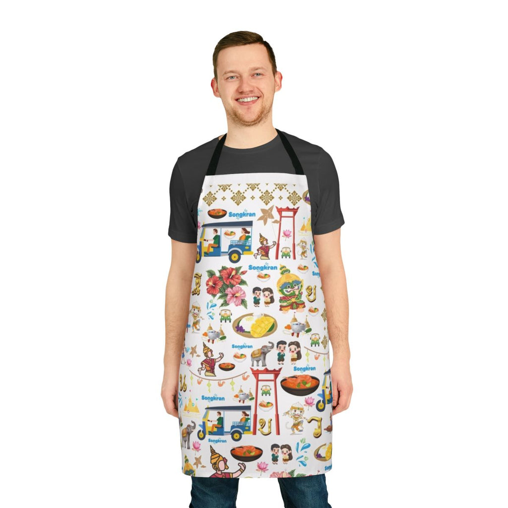 Apron featuring the vibrant Songkran Festival in Thailand