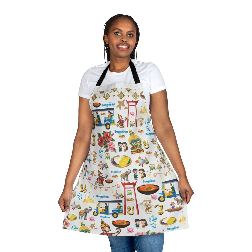 Apron featuring the vibrant Songkran Festival in Thailand