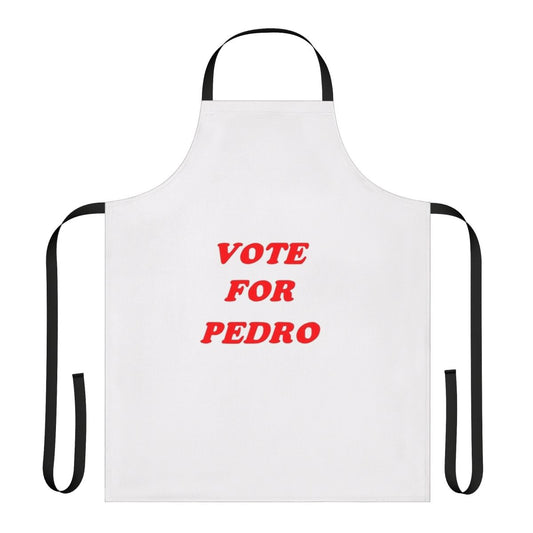 "Vote for Pedro Apron inspired by the cult classic Napoleon Dynamite"