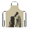 "Call Me By Your Name" themed apron with minimalist design