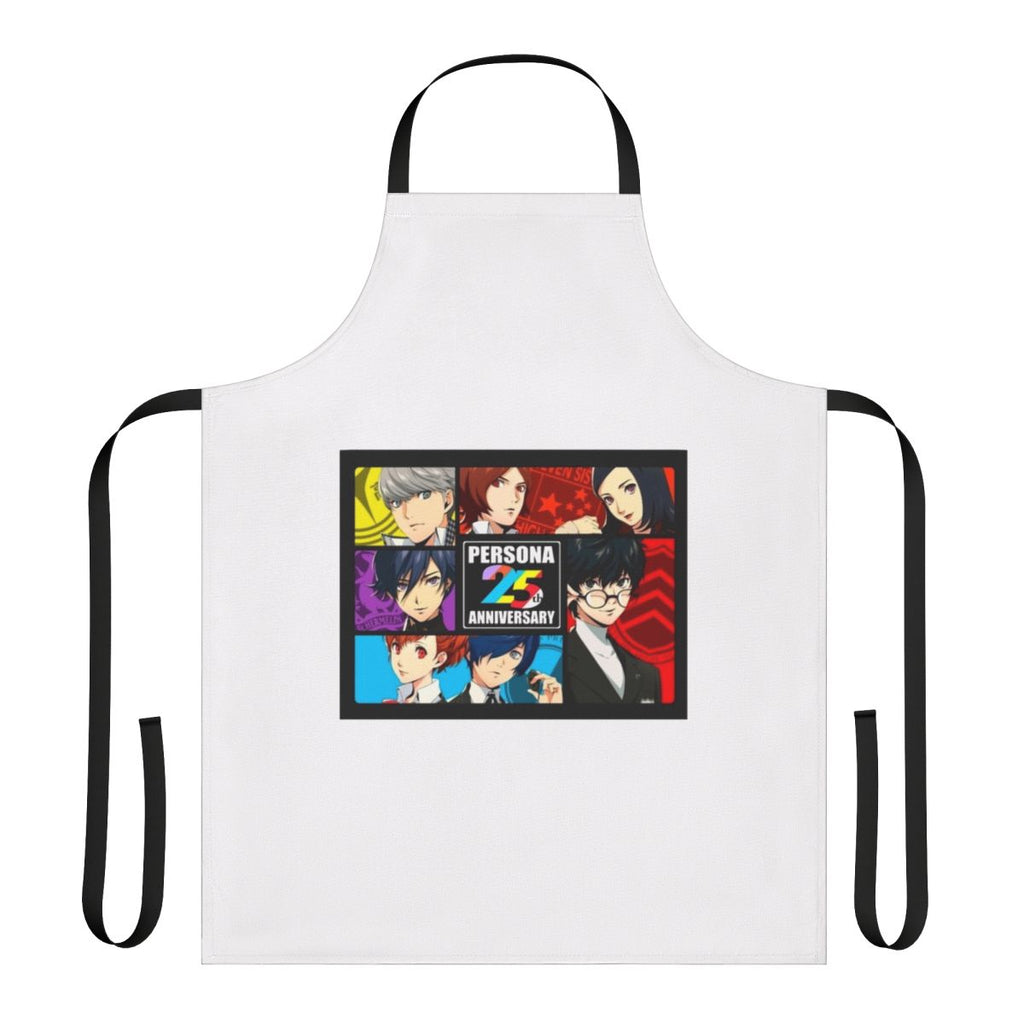 Persona Anniversary Apron featuring a stylish persona-themed design