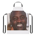 Akon-inspired kitchen apron with singer's name and image