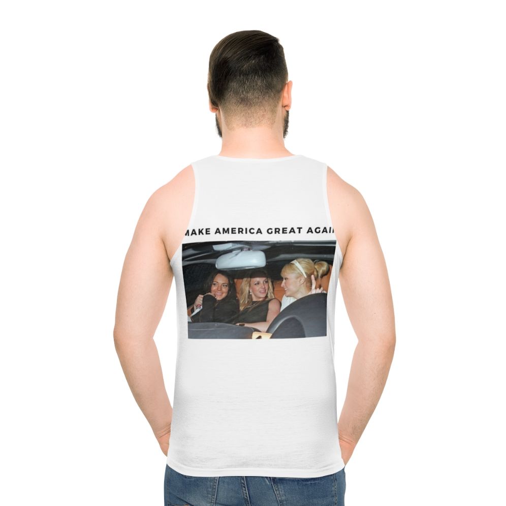 Unisex celebrity-inspired women's tank top