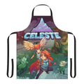 Celeste-inspired apron with video game design