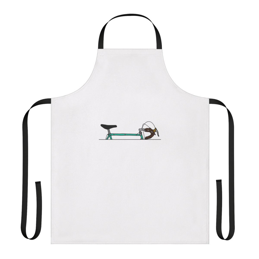 Vintage Celeste Bicycle Inspired Cycling Apron