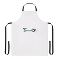 Vintage Celeste Bicycle Inspired Cycling Apron