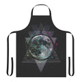 Apron with a stylish and captivating moon and stars design