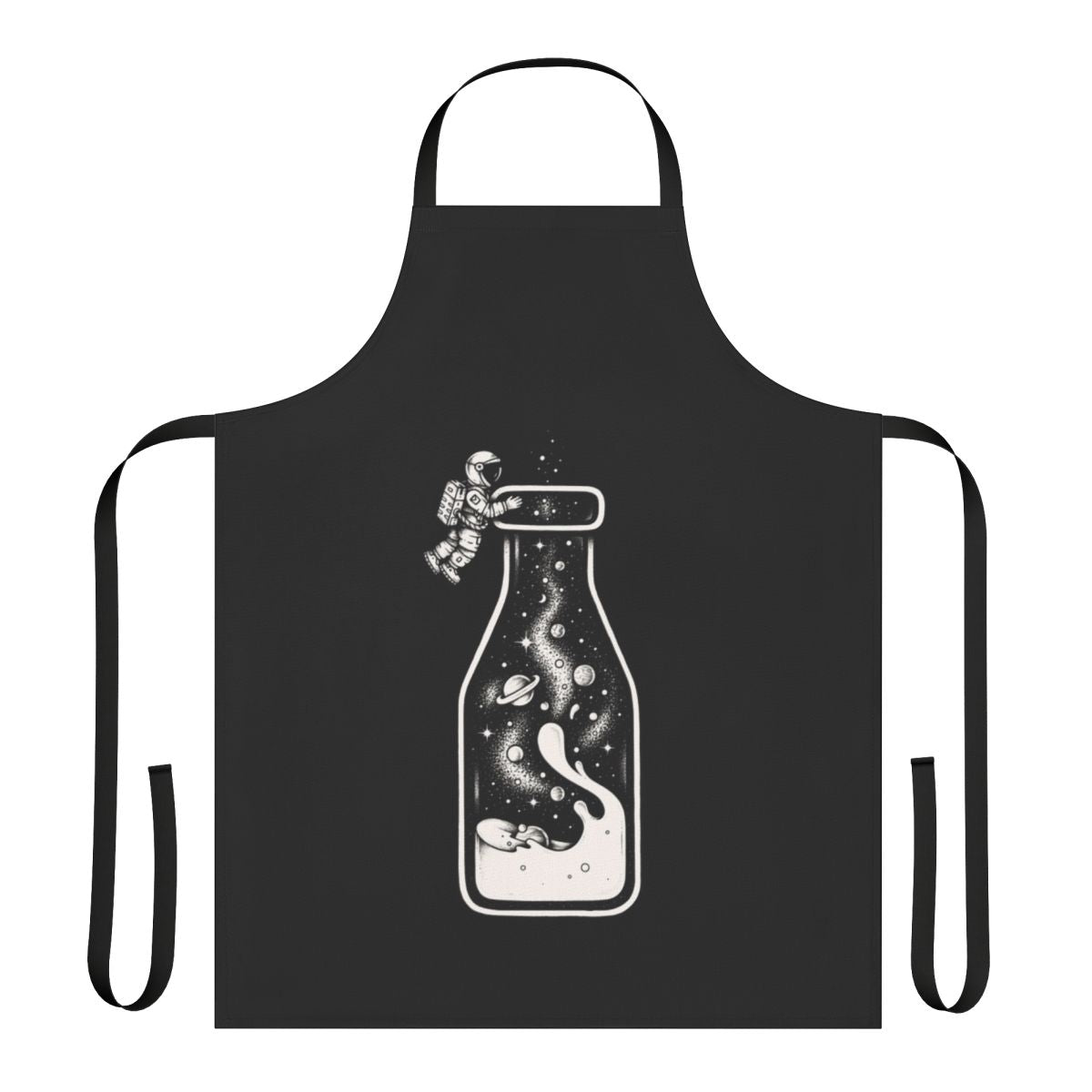 Apron featuring a beautiful Milky Way galaxy design, ideal for space enthusiasts