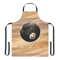 Dune-inspired apron featuring planet and moons design