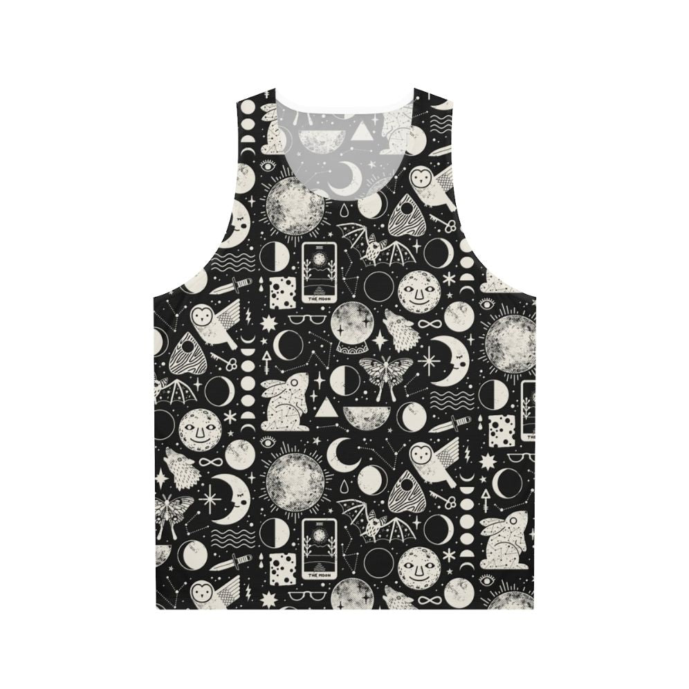 Celestial eclipse unisex lunar tank top