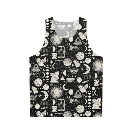 Celestial eclipse unisex lunar tank top