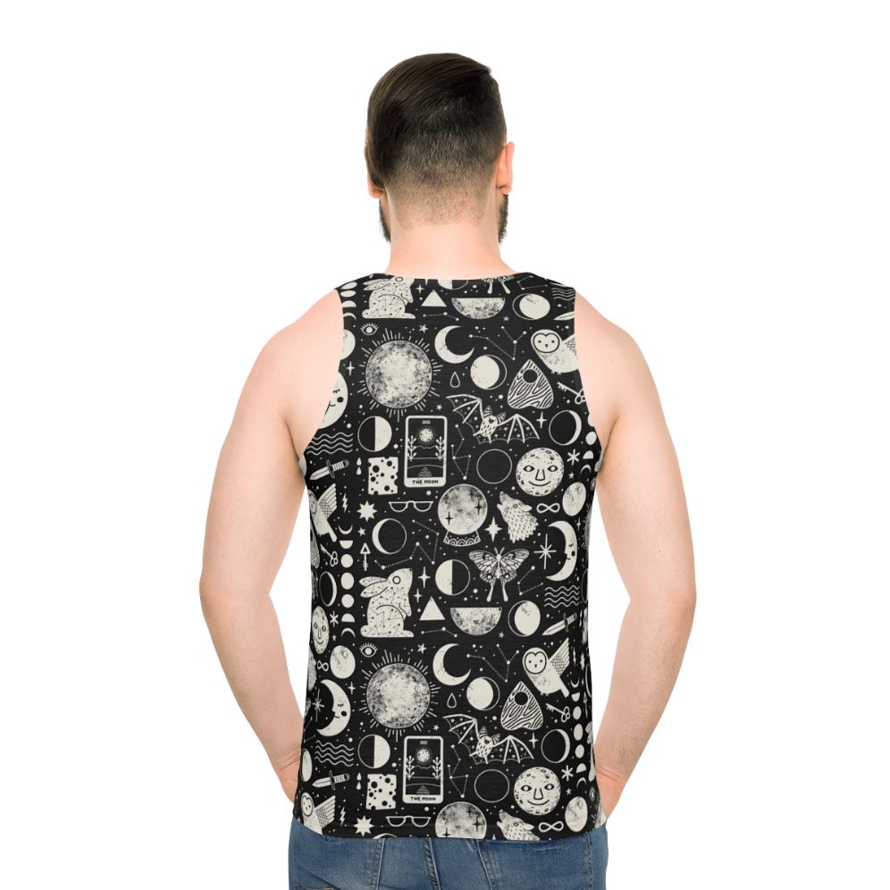 Celestial eclipse unisex lunar tank top