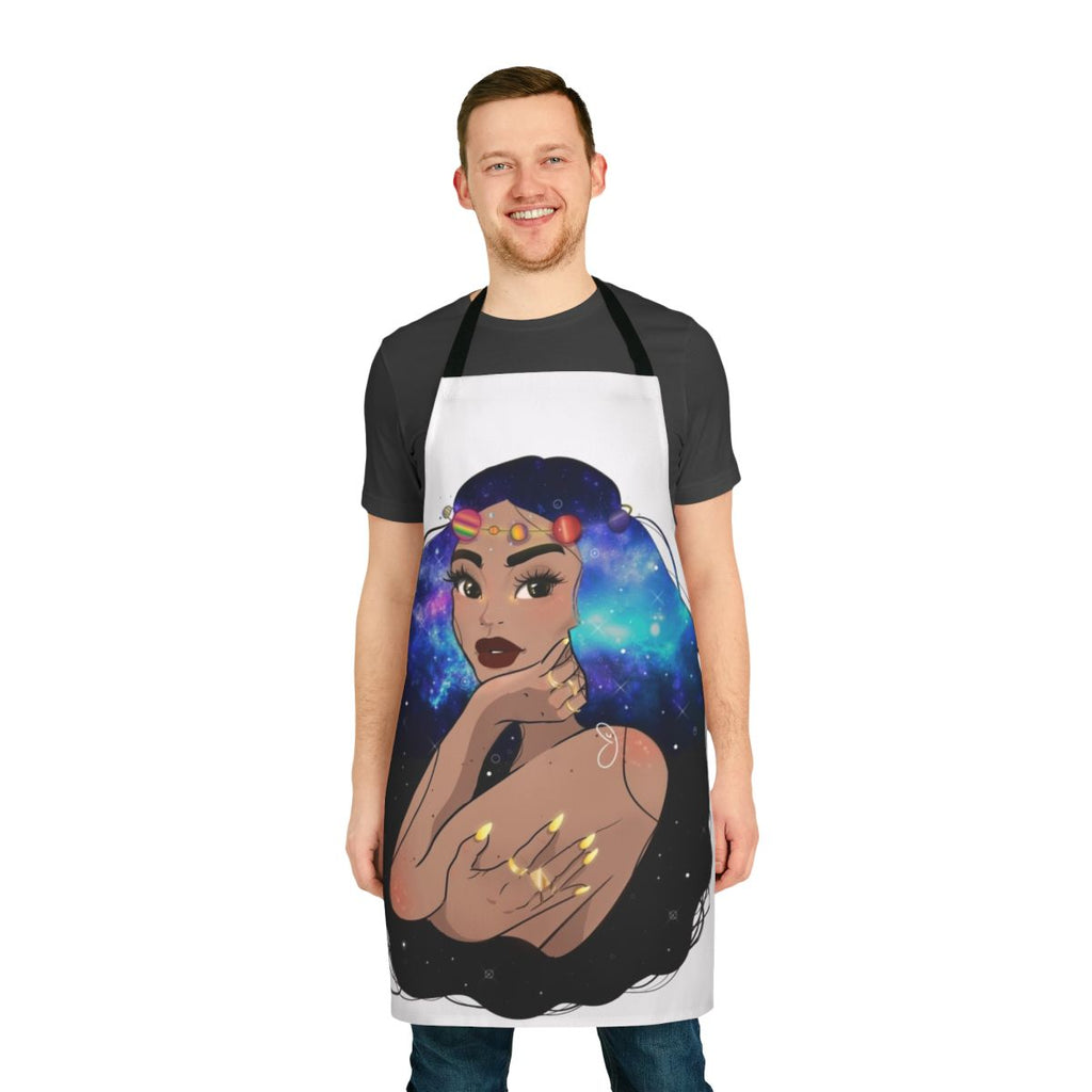 Orions Sky Apron - A starry night sky inspired apron design