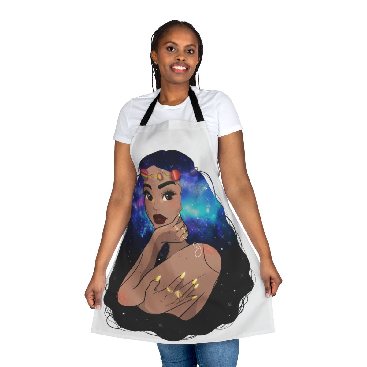 Orions Sky Apron - A starry night sky inspired apron design