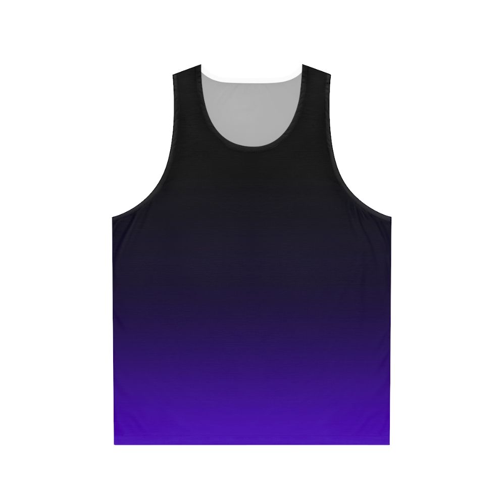 Celestial gradient unisex tank top