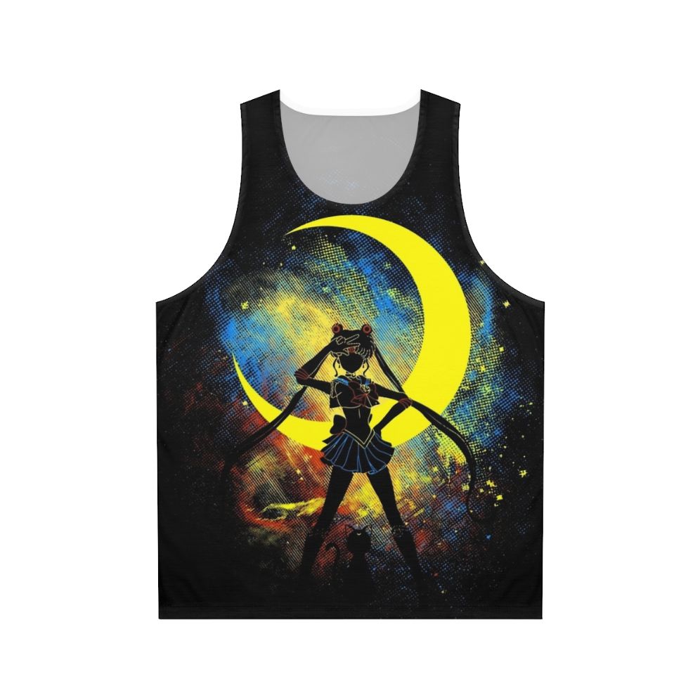 Celestial Moon Art Unisex Tank Top